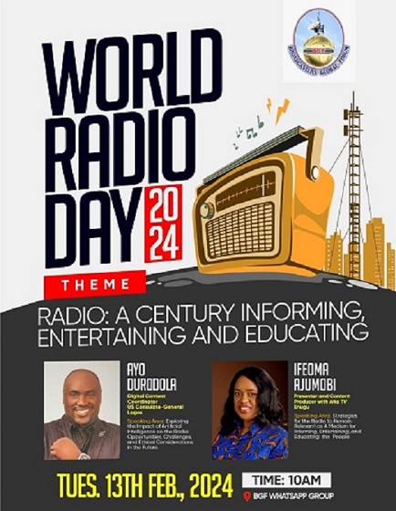 The Broadcasters Global Forum (BGF) Colloquium On  World Radio Day 2024